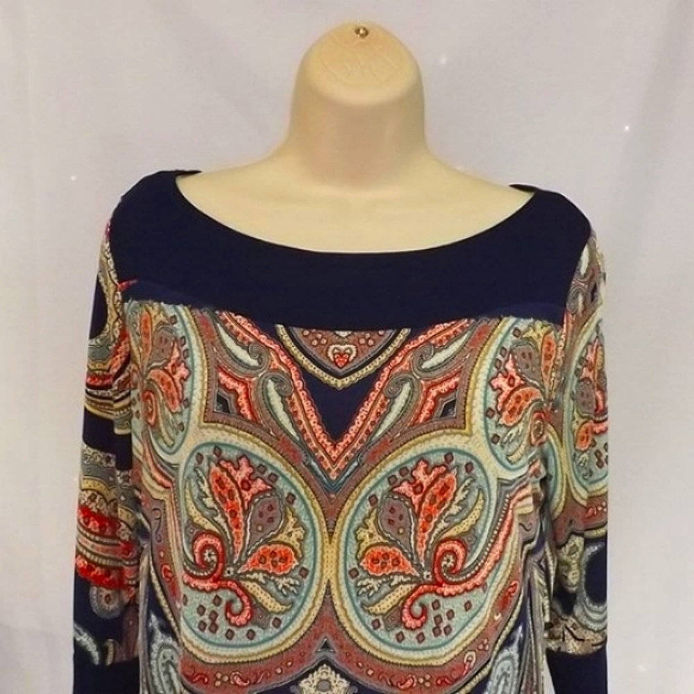 Gilli Shift Dress, Multi Color Pattern, Size M - Picture 2 of 6